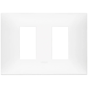 [60.16.09679.11] PLACA 2M LATERALES BLANCO MATE NEVE VIMAR