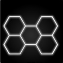 [60.11.HEX01] KIT DE 5 HEXAGONOS P/TECHO  HIVE 6500K ILUMINAK  