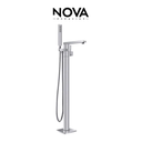 [79.NOV.NVGRI9826] GRUPO MONOMANDO FREESTANDING KUBE CHROME, NVGRI9826