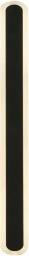 [60.11.HY80171] APLIQUE DE PARED LINEAL 120CM 3CCT NEGRO