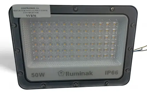 [60.11.NVR10] REFLECTOR NOVA G2 10W 3 TONOS CON SELECTOR Y ESTACA PARA JARDIN