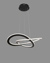 [60.11.JN09112] LÁMPARA COLGANTE INFINITY PRO NEGRO ILUMINAK  
