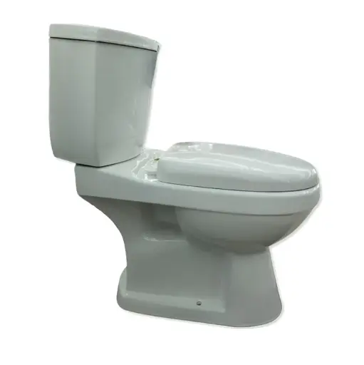 [79.16.LX-1003] POCETA SANITARIO DOS PIEZAS BLANCO LX-1003 METALES ALEADOS
