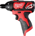 [31.01.2401-22] DESTORNILLADOR HEXAGONAL M12 DE 1/4" MILWAUKEE