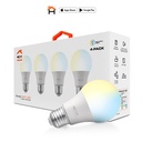 [91.03.NHBW1104PK] BOMBILLO LED 110V-A19 REGULABLE WIFI EMP BLANCO 4PACK NHBW1104PK NEXXT