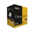 [91.03.AB356NXT02] BOBINA DE CABLE UTP CAT.6 305M 23AWG 4PARES AZUL AB356NXT02 NEXXT