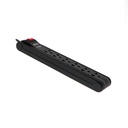 [91.02.FPS005B] REGLETA 2400W 6 TOMAS 110V/220V IMPUT NEMA 5-15 OUTPUT 6XNEMA UNIVERSAL FPS005B FORZA