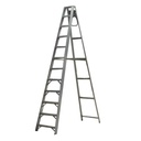 [90.03.CV12] ESCALERA TIJERA ALUMINIO 12 TRAMOS ESTANDAR ALADINO