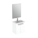 [06.03.123150] MUEBLE 50 STREET 2C 35 BLANCO 50X50X35CM, INCLUYE ESPEJO, ROYO