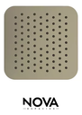 [79.NOV.NVREG1004] REGADERA CUADRADA 8" ELEMENT D'OR, NVREG1004, NOVA