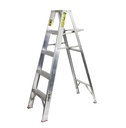 [90.03.CV05] ESCALERA TIJERA ALUMINIO 5 TRAMOS ESTANDAR, ALADINO