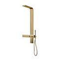 [79.QM.14.800.1021G] TORRE DE DUCHA QM+ SUPREME CON MIXER Y DUCHA GOLD 