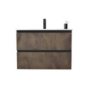 [06.07.KUBO60INSE] MUEBLE INSIDE 60 ROBLE CLASICO DOBLE GAVETA C/LAVAMANOS KUBO60INSE KUBO