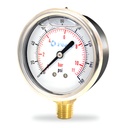 [79.13.50035] MANOMETRO 0-220 PSI, 1/4"- 2", PEARL
