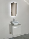 [06.08.6110C] MUEBLE JAMAICA WENGUE C/LAVAMANOS+ESPEJO+GRIFERIA+DESAGUE 6110C ECOBAÑOS