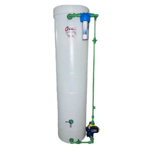 [AG.STB.700AB] SISTEMA TANQUE BOMBA 700LTS BLANCO BOMBA ABAJO        