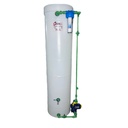 [AG.STB.900AB] SISTEMA TANQUE BOMBA 900LTS BLANCO BOMBA ABAJO