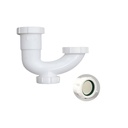 [79.M42125] SIFON PLASTICO 1.1/2 C/REGISTRO MHILER