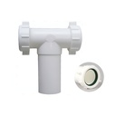 [79.M4214] TUBO EN T 1.1/2" S/CENTRAL 16.5CM MHILER