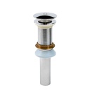[80.KD393] DESAGUE PUSH BOTTON, S/REBOSE, REDONDO, KD-393, OMEGA