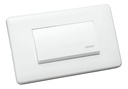 [60.12.GM86D-1M] INTERRUPTOR SENCILLO BLANCO, GENEMAX