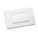 [60.12.GM86D-13] INTERRUPTOR TIMBRE, BLANCO, GENEMAX