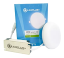 [60.11.LI9] PANEL LED 9W, SIN BORDE INFINITY, CIRCULAR, LUZ BLANCA, LEDPLUS