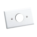 [60.12.GM3] PLACA (TAPA) 1 MODULOS 270, REDONDA, BLANCO, GENEMAX