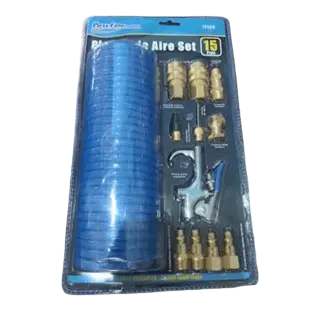 [02.03.72366] PISTOLA DE AIRE 15 PZAS, BRUFER