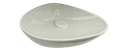 [79.24.LAV-80] LAVAMANOS OVAL SOBREPONER 50X40X14.5 CM, LAV-80 UNIQUE