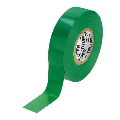 [67.01.CTPLAS1820V] TEIPE ELECTRICO 18MM X 20MTS VERDE GEDITAPE