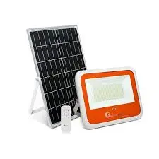 [HPFL10003] Lámpara solar dividida 100w. Batería 26AH, Panel 35W