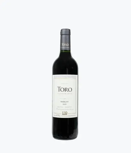[A01.01.163] BOTELLA VINO TORO CENTENARIO MERLOT