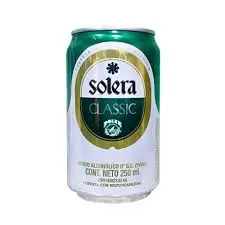 [A01.01.POLARSOLERAVERDE] CERVEZA POLAR SOLERA DE LATA VERDE 225 ML