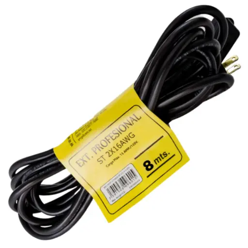 [12.02.3017] EXTENSION 8 MTS PROFESIONAL ST 2X16AWG 5 TOMAS ARRIGO 